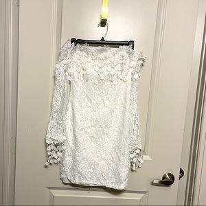 Off the shoulder/White/Large